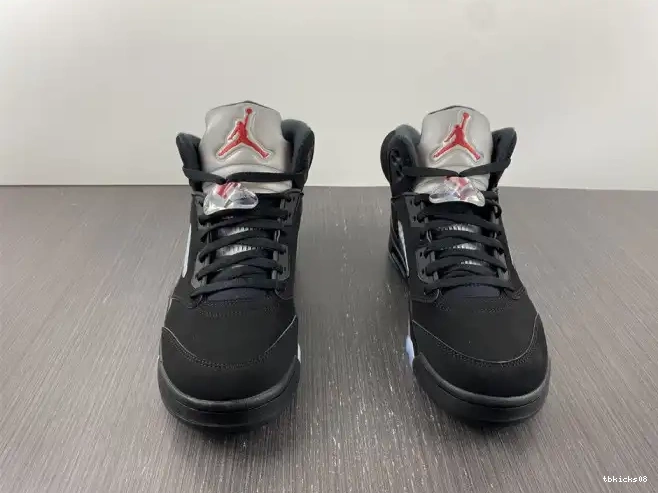 Cheap TBkick (2016) Metallic 5 Retro Black Jordan 845035-003 0503